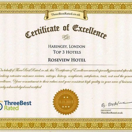 Roseview Alexandra Palace Hotel London Ngoại thất bức ảnh